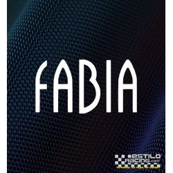 Pegatina Fabia