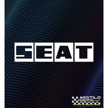 Pegatina Seat logo antiguo