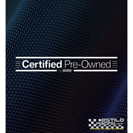 Pegatina Certified Pre Owned BMW