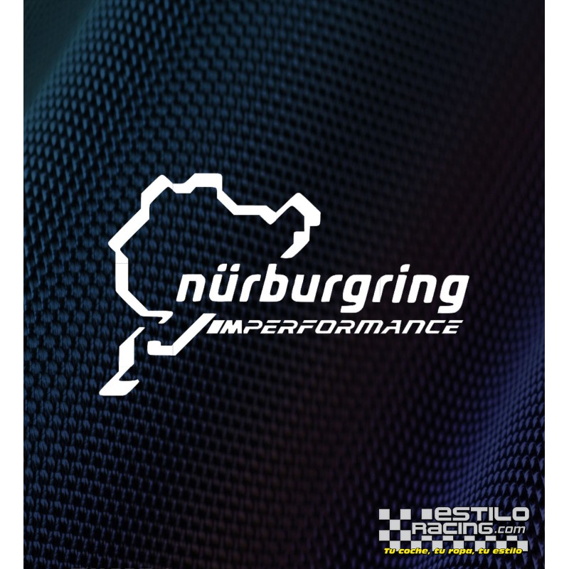 Pegatina Nurburgring M performance