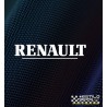 Pegatina Renault letras
