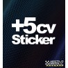 Pegatina 5cv Sticker
