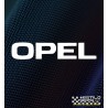 Pegatina Opel letras clásico