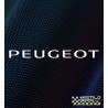 Pegatina Peugeot letras moderno