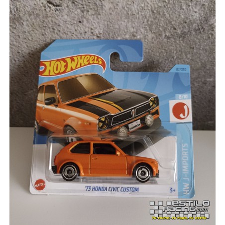 Hot Wheels 73 Honda Civic Custom