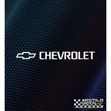 Pegatina logo Chevrolet