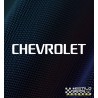 Pegatina Chevrolet letras