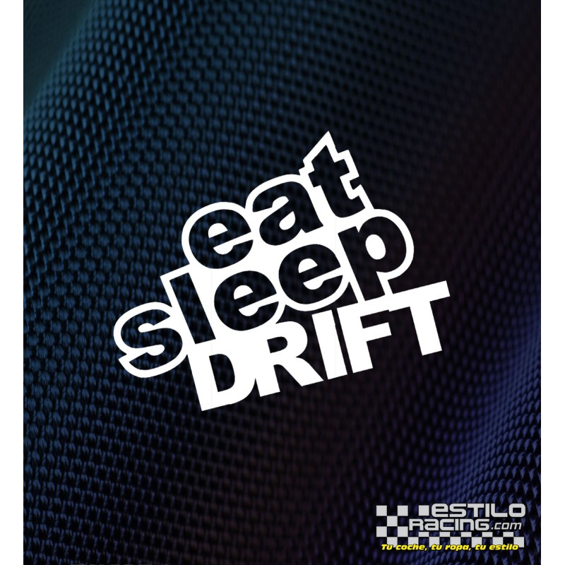 Pegatina Eat Sleep Drift