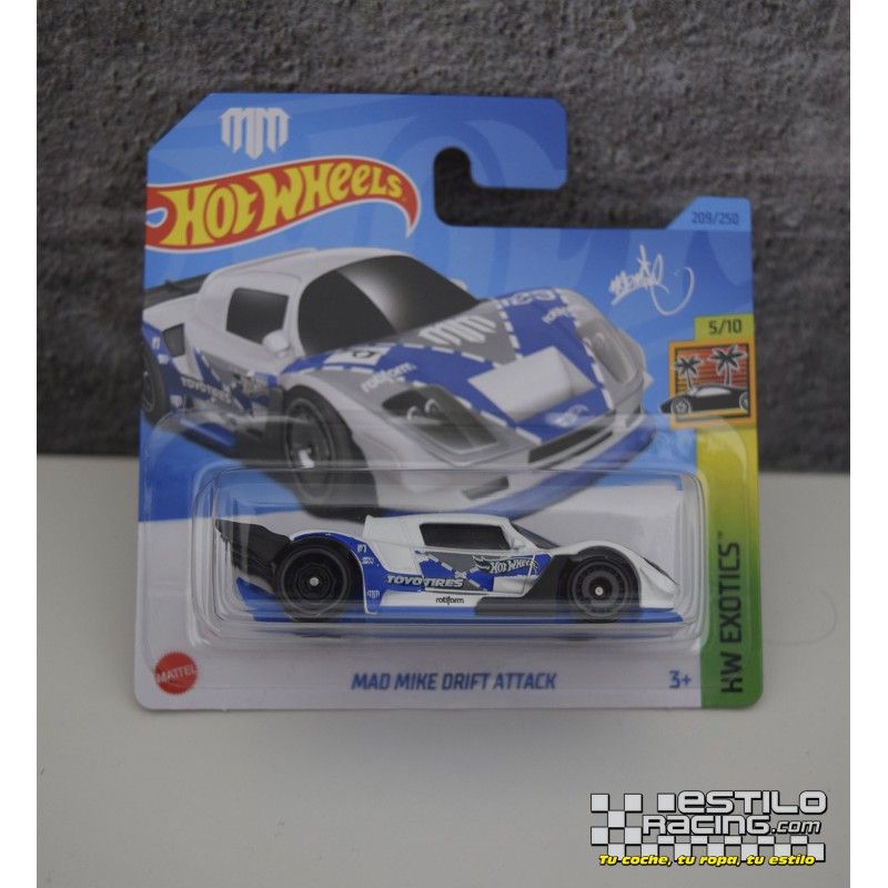 Hot Wheels Mad Mike drift attack