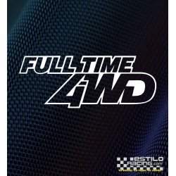 Pegatina Full time 4wd