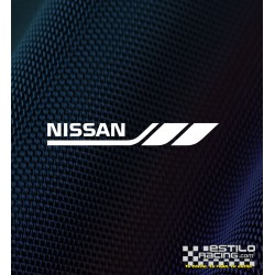 Pegatina Nissan lineas