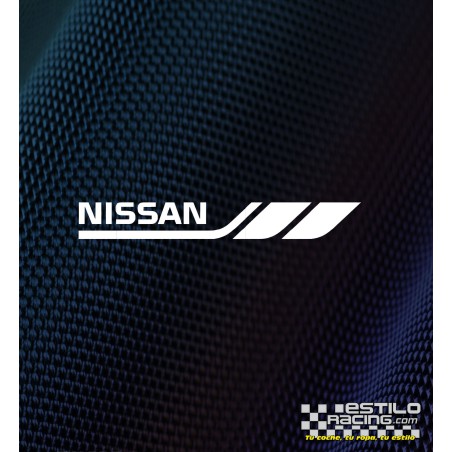 Pegatina Nissan lineas