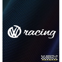 Pegatina Vw Racing