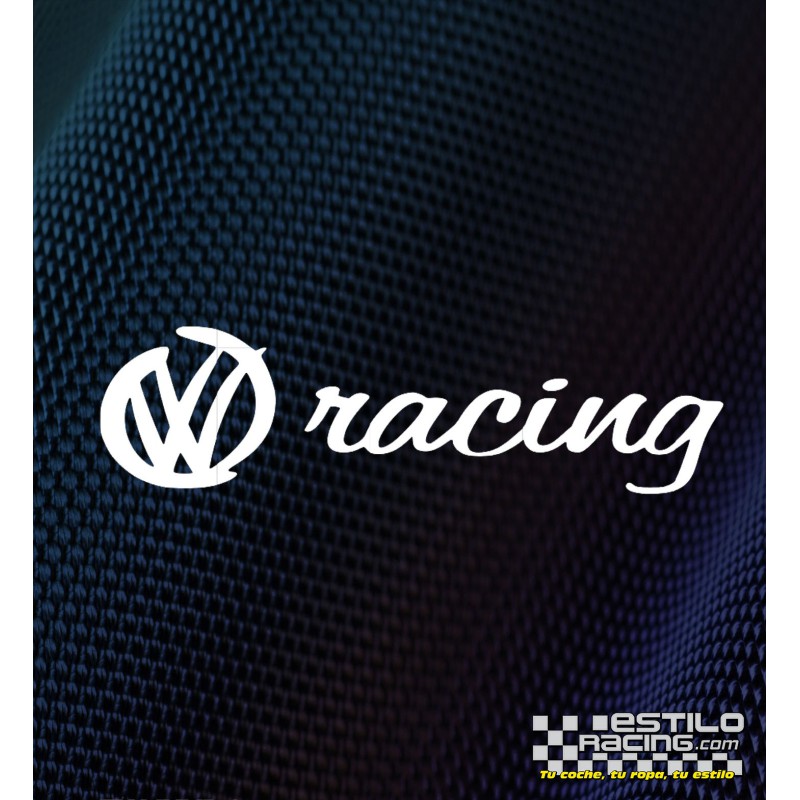 Pegatina Vw Racing