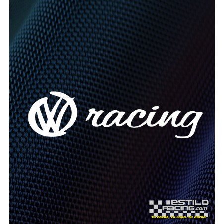 Pegatina Vw Racing