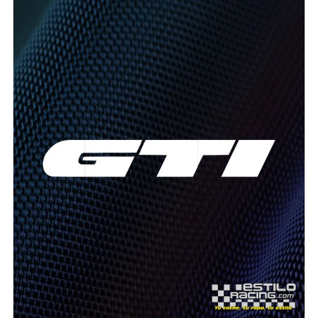 Pegatina Volkswagen GTI moderno