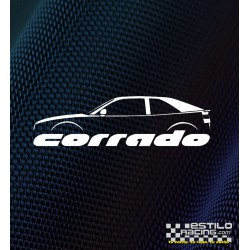 Pegatina Silueta Volkswagen Corrado