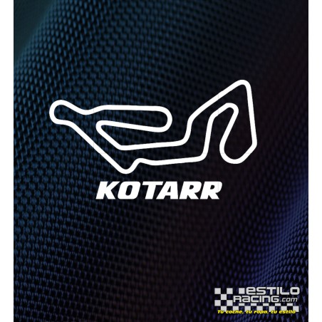 Pegatina Circuito Kotarr