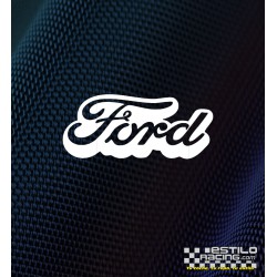 Pegatina Ford letras