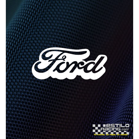 Pegatina Ford letras
