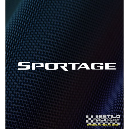 Pegatina kia Sportage