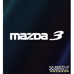 Pegatina Mazda 3