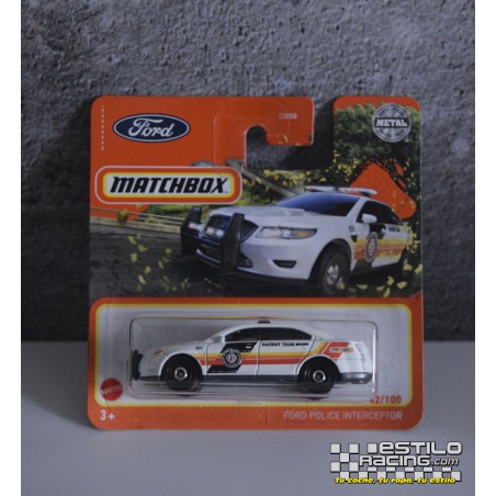 Matchbox Ford Police Interceptor