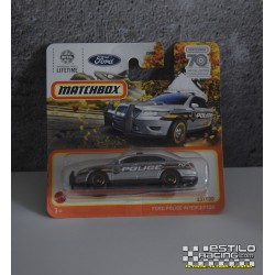 Matchbox Ford Police Interceptor