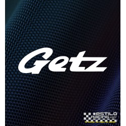 Pegatina Getz Hyundai