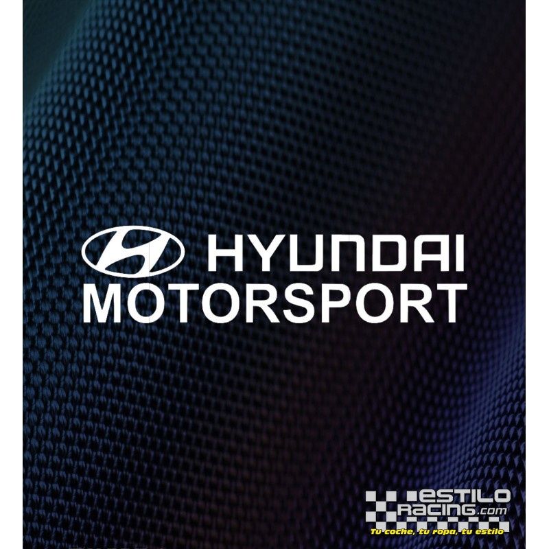 Pegatina Hyundai Motorsport