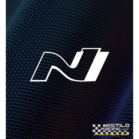 Pegatina Hyundai N logo