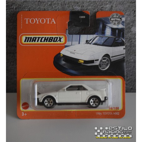 Matchbox 1984 Toyota MR2 Faros levantados