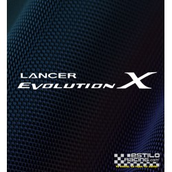Pegatina Lancer Evolution X Mitsubishi