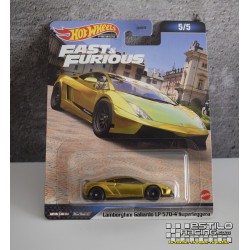 Hot Wheels premium Lamborghini Gallardo LP 570-4 Superleggera - Fast & Furious