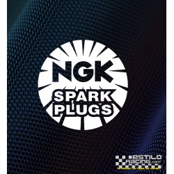 Pegatina NGK spark plugs