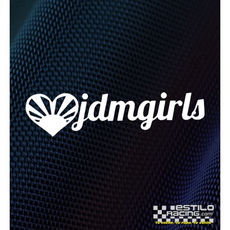 Pegatina JDM girls