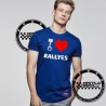 Camiseta I love rallyes