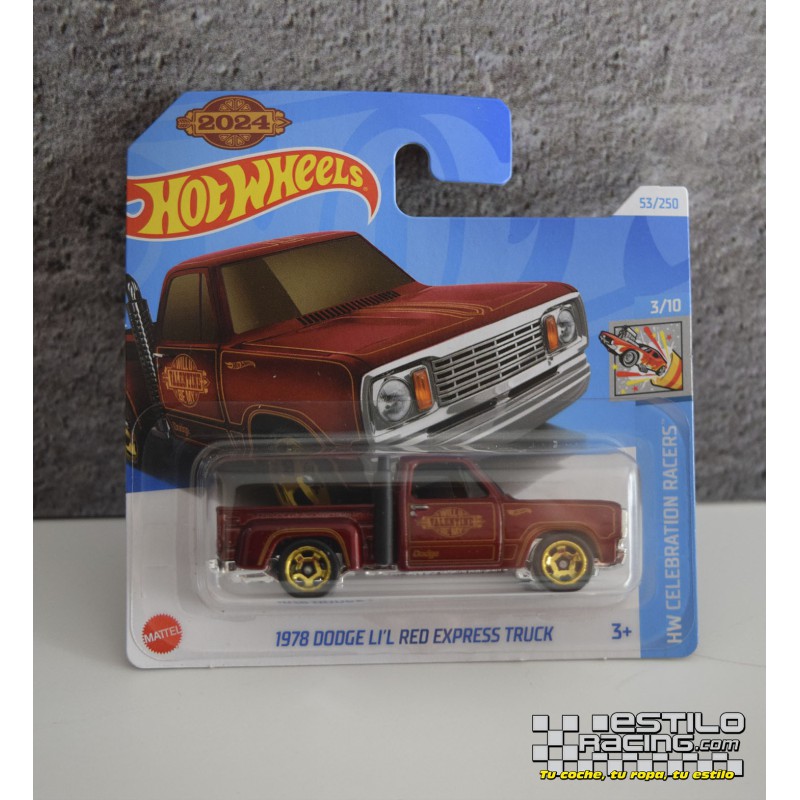 Hot Wheels 1978 Dodge Li'l red express truck