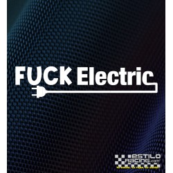 Pegatina Fuck Electric