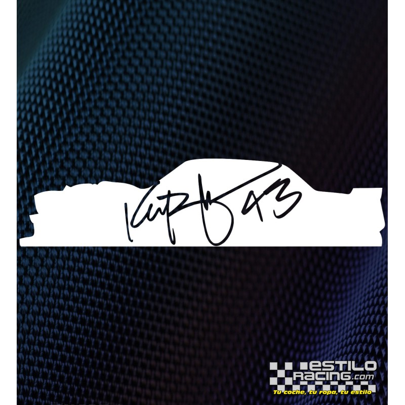 Pegatina Firma 43 Hoonicorn Block