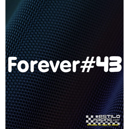 Pegatina Forever 43