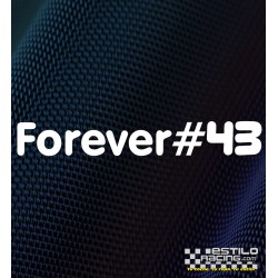 Pegatina Forever 43 Block