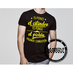 Camiseta Yo pongo el cilindro (versión masculina)