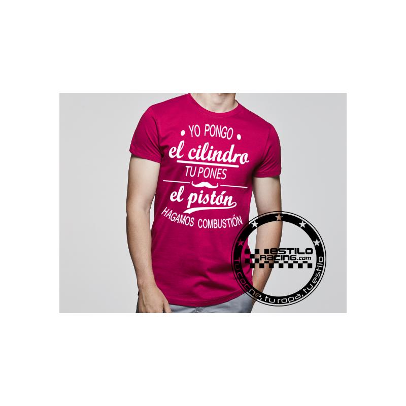 Camiseta Yo pongo el cilindro (versión femenina)