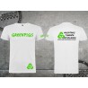 Camiseta Green pigs dinosaurios reciclados