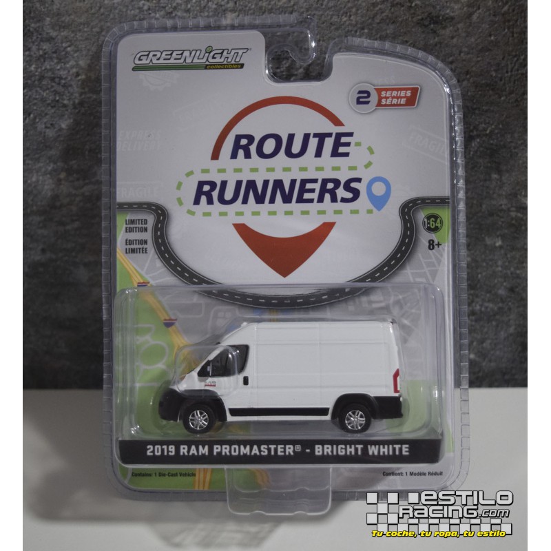 Greenlight 2019 Ram Promaster – Bright White - Route Runners