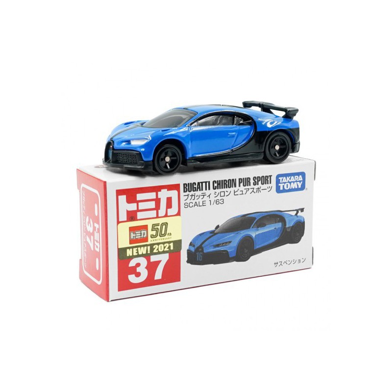 Tomica Bugatti Chiron Pur Sport Nº37