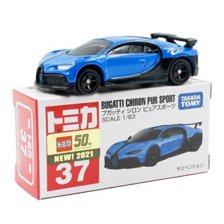 Tomica Bugatti Chiron Pur Sport Nº37