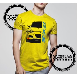 Camiseta Silueta  Mazda RX8