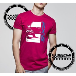 Camiseta Silueta  Mazda RX8